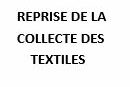Reprise de la collecte des textiles